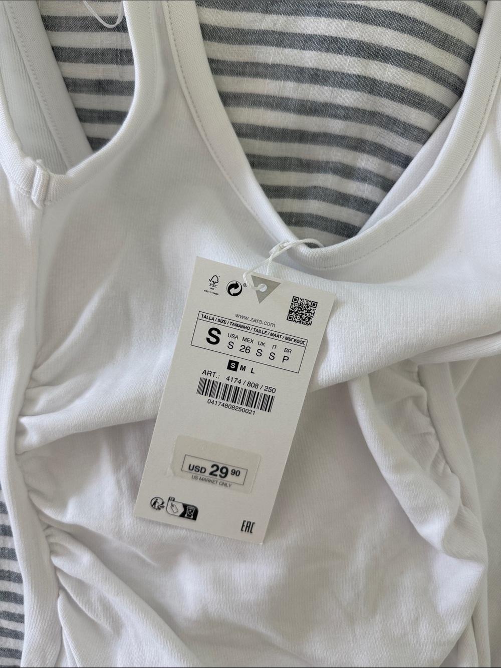 Zara ribbed midi dress - Picture 2 of 2